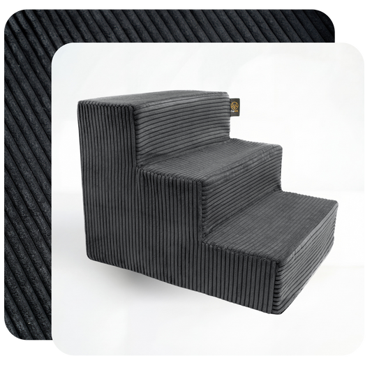 Charcoal PupStep 3-Step