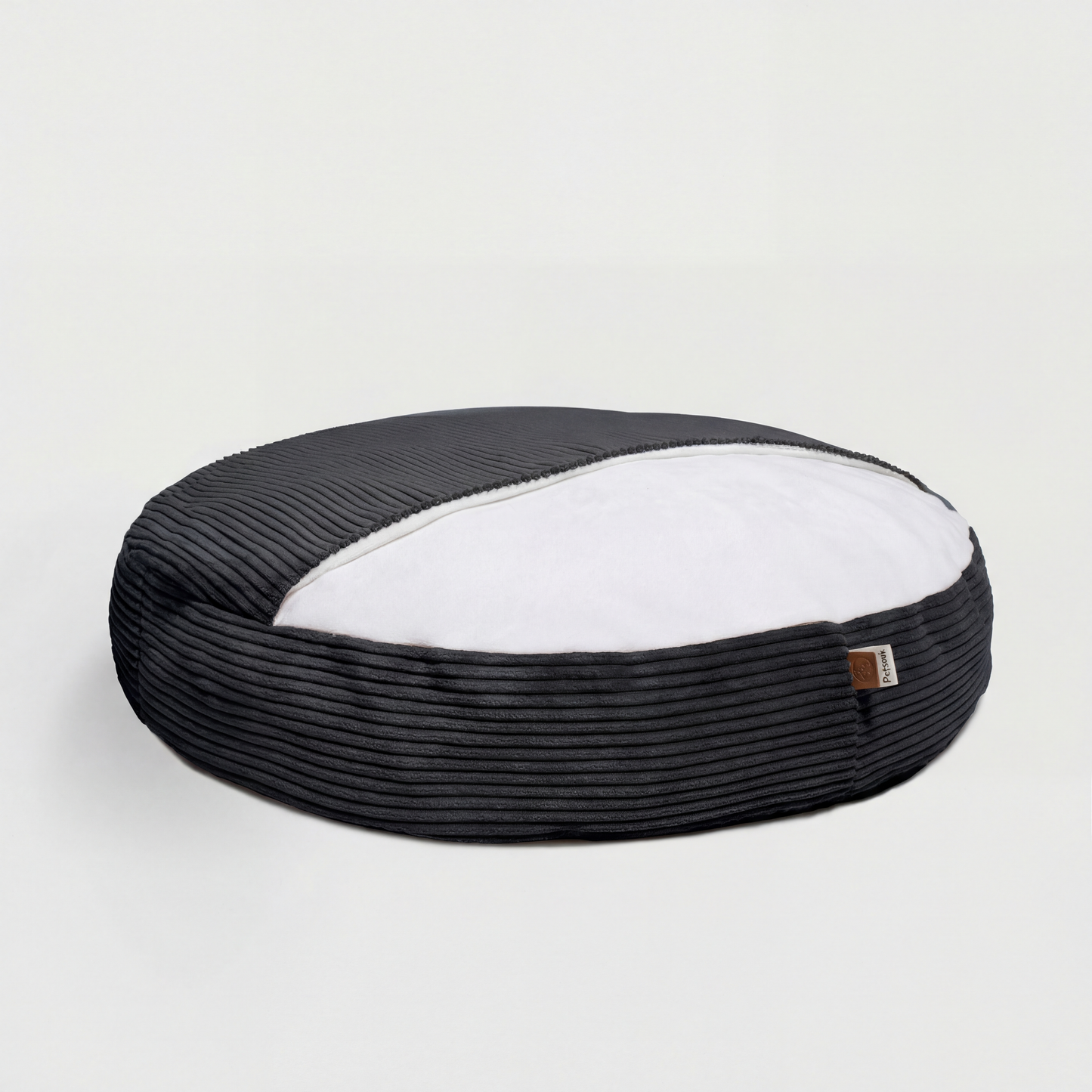 Charcoal Cozy Cave PupSak Dog Bed